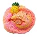 NEARTIME Slime Toys Fluffy Floam Slime Scented Stress Relief No Borax Kids Toy Sludge Toy ... (Pink, Free)