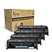 v4ink 4PK Compatible Toner Cartridge Replacement for HP 05A CE505A Toner Cartridge Black Ink for HP P2035 P2035n P2030 P2055 P2055d P2055dn Pro 400 M401n M401dne M401dw M425dn M425dw Printer