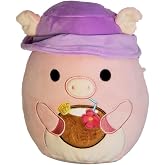 Squishmallows 8" Peter The Pig with Hat