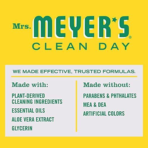 Mrs. Meyer's Dishwashing Liquid Dish Soap, Cruelty Free Formula
