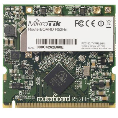 Mikrotik R52Hn 802.11a/b/g/n High Power MiniPCI card with MMCX connectors