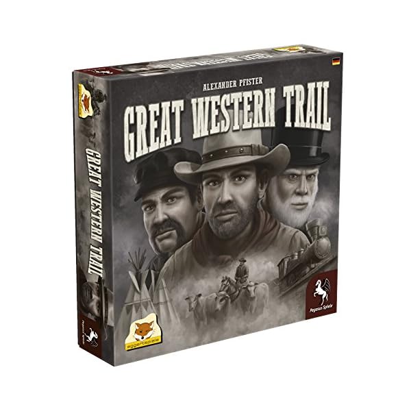 Pegasus Spiele 54590G - Great Western Trail (eggertspiele)
