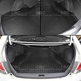 MotorTrend® Heavy Duty Premium Rubber Cargo Mat Trimmable Trunk Liner for Trucks and Sedans Multi Size (XLarge (XL) - 42