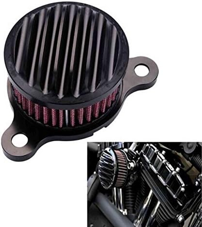 CNC Edge Cut Air Cleaner Intake Filter System Kit Set Black For Harley Sportster XL 883 1200 Forty Eight Iron 883 Seventy Two 2004-2016 2005 2006 2007 2013 2014 2015