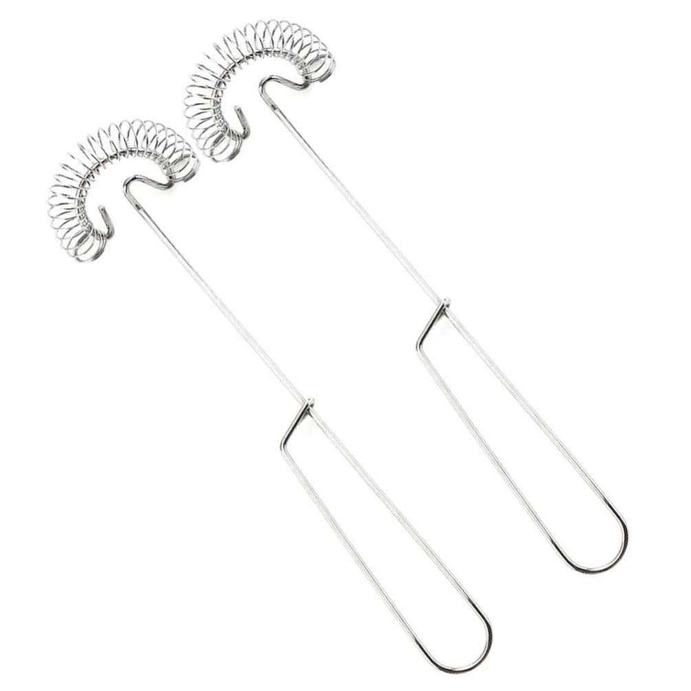 ProLeo Spiral Whisk Stainless Steel Robust Whisk Sauce Stirrer Milk Mixer Nozzle Foamer Coffee Mixer 2 Pieces