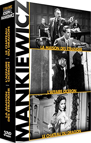 Joseph L. Mankiewicz - Coffret 3 Films : La Maison Des Étrangers + L'affaire Cicéron + Le Château Du Dragon - Pack