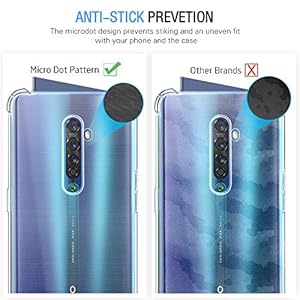 iVoler Cover per Oppo Reno2 / Oppo Reno 2, Antiurto Custodia con Paraurti in TPU Morbido e 3 Pezzi Pellicola Vetro… - immagine 7