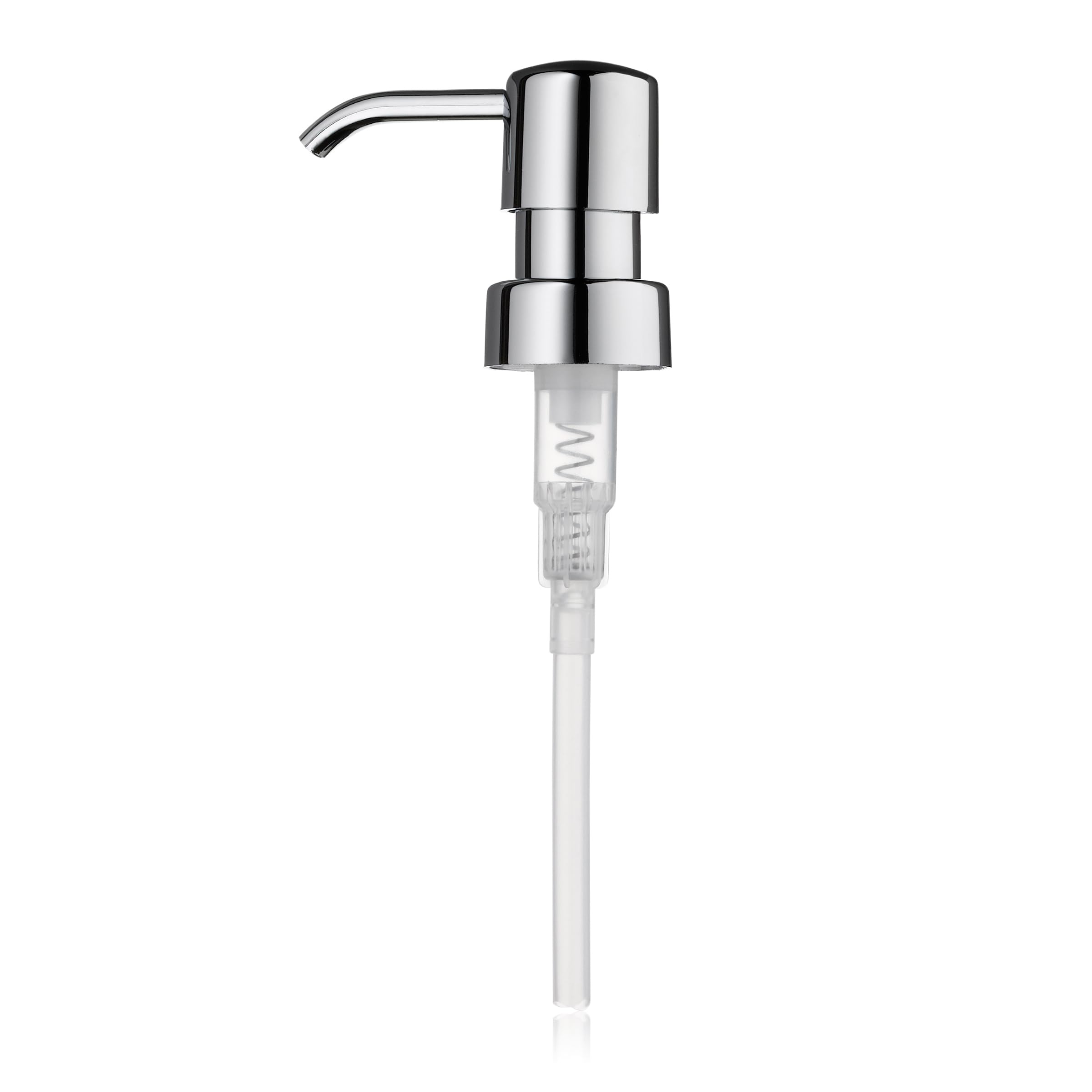 kela Tara, glossy, chrome-plated soap dispenser replacement pump, 20634