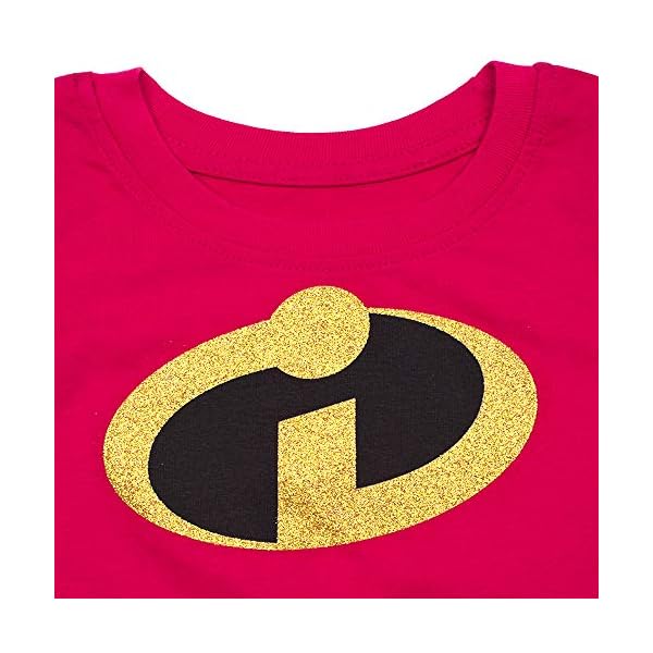 The Incredibles Disney's Pixar Shirt - Toddler Girls Incredibles T-Shirt (Red, 3T) - Image 3