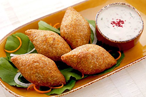 Frozen Large Kibbeh - Pack of 7 Bags (56 count Kibbehs) - Just Heat and Eat! - Thumbnail 3