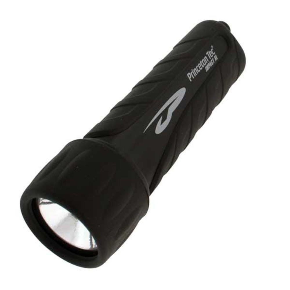 Princeton Tex Impaxt XL Maxbright White LED Flashlight with 120 Lumens, IPX8 Water Resistance and 76 Hour Burn Time, Essential for Diving, Camping, and Safety Preparedness, Black