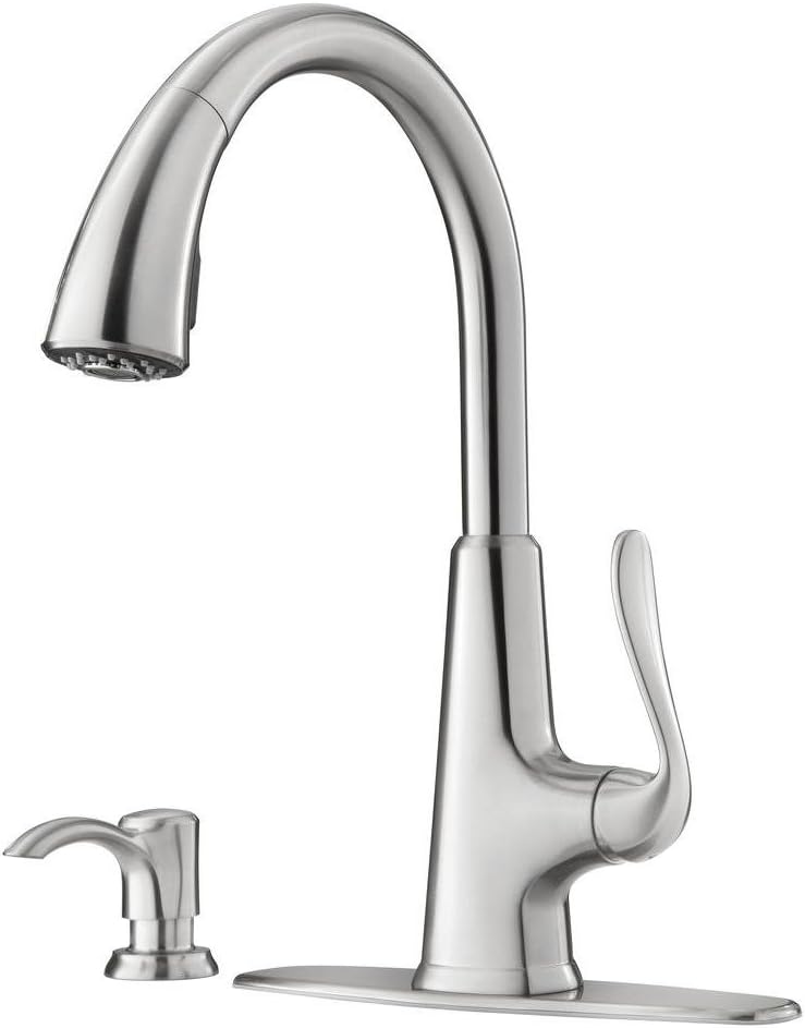 Price Pfister 581905 Pasadena 1 Handle Hi Arc Pull Down Sprayer