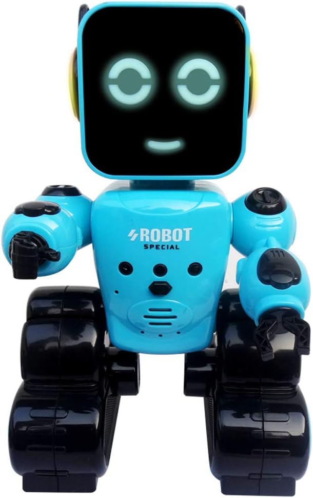 IKUPER 6-in-1 Roboter Bausatz Für Kinder 6-12 Jahre – Programmierbar Mit App & Fernbedienung | 631 Teile, Mit Farbwechsel-Augen & Starkem Motor