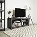 Millie Modern 58 inch TV Stand Console in Charcoal