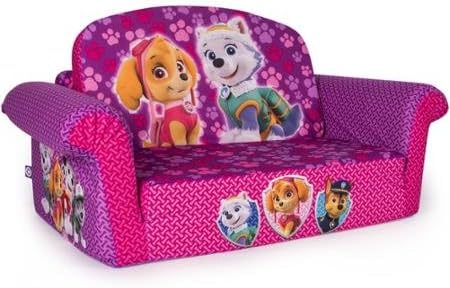 pink paw patrol couch