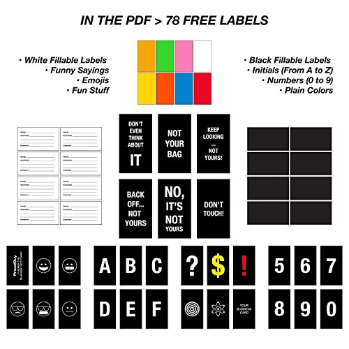ProudGuy Luggage Tags TUFFTAAG, Business Card Holder, Suitcase Labels, Travel Accessories