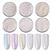 New Nail Powder Neon Mirror glitter Mirror Effect Rainbow Crystal Opal