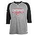 Stitches MLB Men's Tri-Blend 3/4 Sleeve Raglan Tee