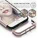 elago iPhone 7 Case [Glide][Rose Gold/Rose Gold] - [Multi-Option Case][Military Drop Test Certified][Sophisticated Shock Absorption] - for iPhone 7