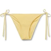 CALZEDONIA String Swimsuit Bottoms Crinkle Waves