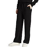 GreenMount Women's Wide Leg Cashmere Sweatpants Lounge Pants for Women Winter Warm
