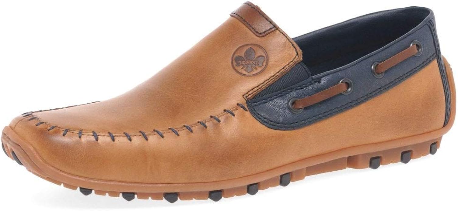 rieker mens slip on shoes