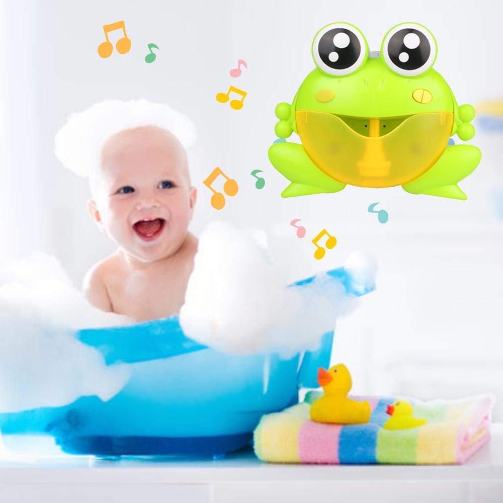 bath bubble frog