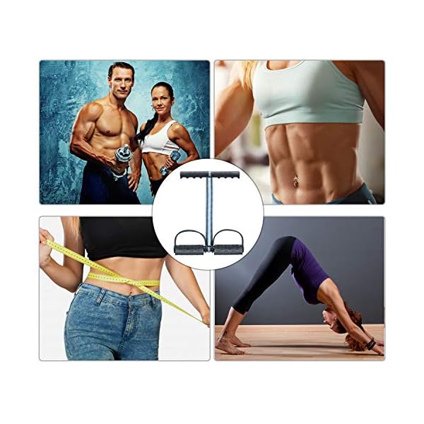 COVVY-Elastic-Sit-Up-Pull-Rope-Spring-Tension-Foot-Pedal-Abdomen-Leg-Exerciser-Tummy-Trimmer-Equipment-Bodybuilding-Home-Gym-Arm-Waist-Sport-Fitness-Stretching-Slimming-Training Covvy Elastic Sit Up Pull Rope Spring Tension Foot Pedal Abdomen Leg Exerciser Tummy Trimmer Equipment Bodybuilding Home…