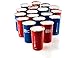 GSI Outdoors Pioneer Pint Glass, 17 Ounce Stainless Steel Rim Red Enamelware Tumbler