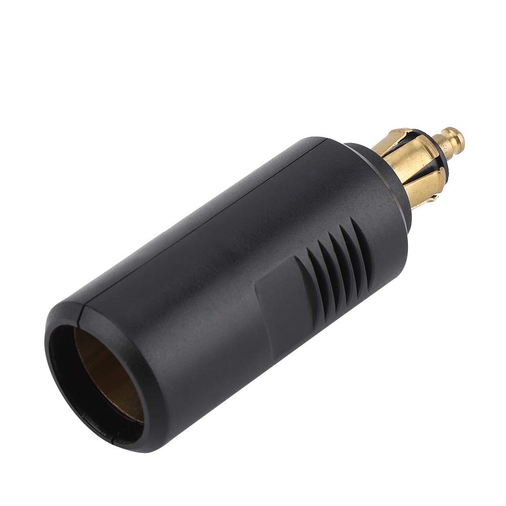 European Cigarette Lighter Adapter with 12 Volt Din Handlebar