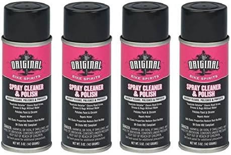 Original Bike Spirits Spray Cleaner and Polish 5 oz, pack of 4, LAST ONE !!!