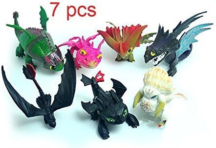 How to Train Your Dragon 2 Toothless Power Dragon 7pcs by Dinglongshan