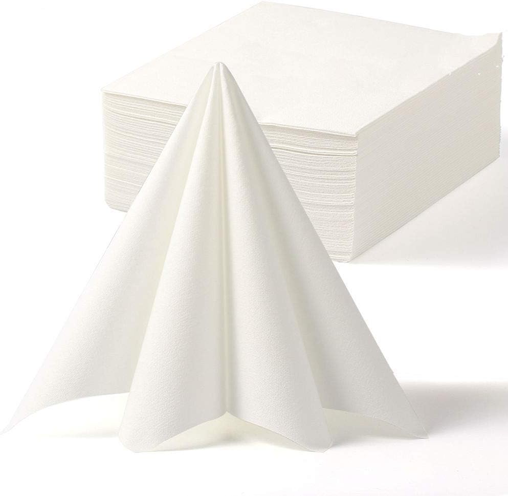JEBBLAS Luxury Airlaid Paper Napkins Dinner Napkin Cloth Like Napkin