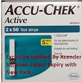 Accu-Chek Active 100 Test Strips with 1 Code Chip