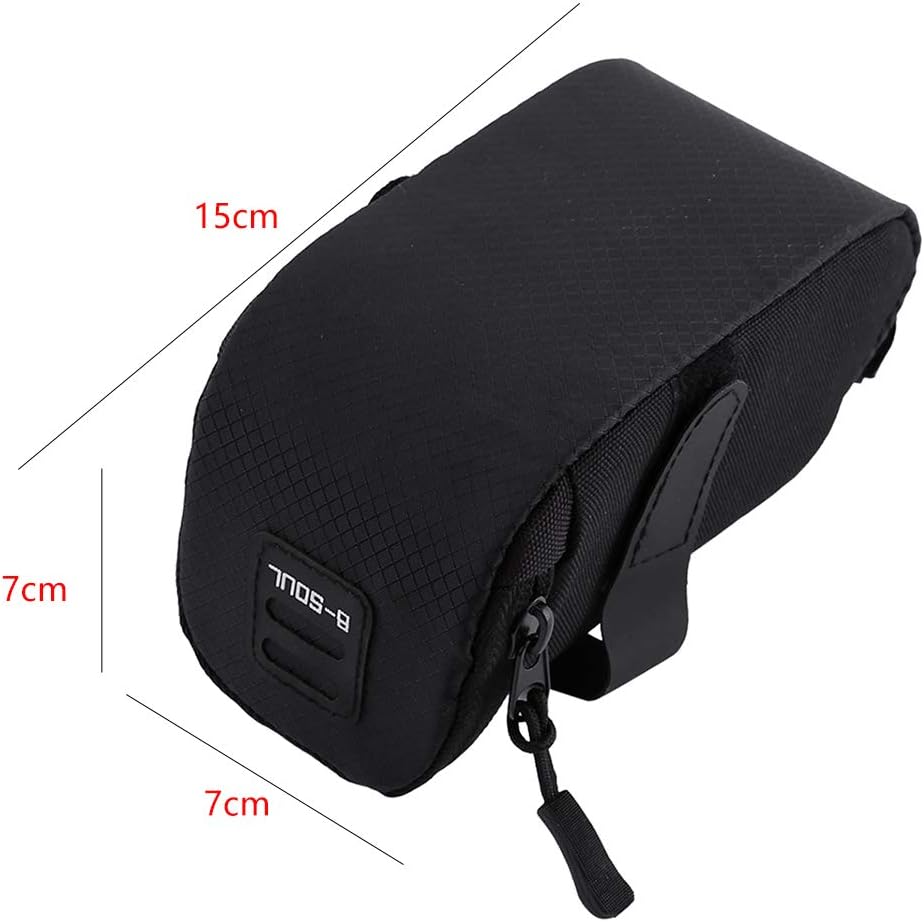 Flushzing Mountain Bikepost Bag Saddle Road Cycling Folding Bicycle Phone Repair Tools Rear Tail Storage Pouch