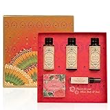 Kama Ayurveda Limited Edition Rose & Jasmine Box Water, Cleanser, Soap, Moisturizer