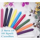 (2) Sets of 10 Spell Candles - One Shipping Charge!