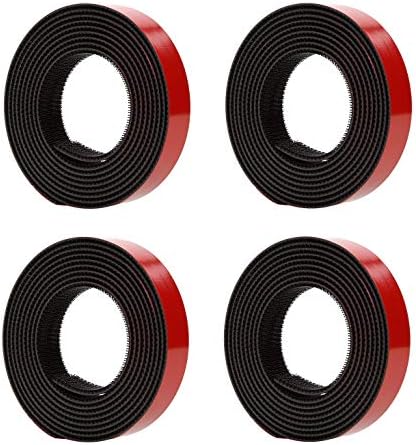 3M Dual Lock Reclosable Fastener TB3870 250/250 Black, 1 in x 10 ft, 2 Strips (Вundlе оf Fоur)