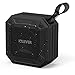iClever Portable Bluetooth Speakers with Enhanced Bass, 12-Hour Playtime, Aux-in Port, IPX7 Waterproof, Shockproof, Wireless Outdoor Speakers for Beach, Biking, Shower, Home, Black