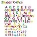 Magnetic Letters and Numbers, 104pcs Educational Refrigerator Children ABC Magnet Alphabet for Learning, Spelling and Counting Best Educational Toys