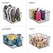 mDesign Metal Wire Food Storage Basket Organizer with Handles for Organizing Kitchen Cabinets, Pantry Shelf, Bathroom, Laundry Room, Closets, Garage - Concerto Collection - 2 Pack - Bronze