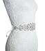 Ethereal Elegance™ Redowa Rhinestone Wedding Sash Belt