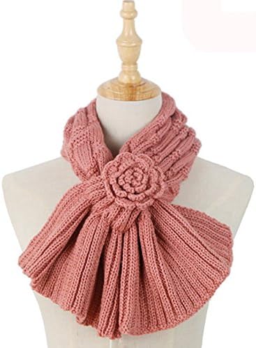 Scarf Clans Womens Winter Cable Knit Scarf Fashion Soft Warm Neckerchief Scarves
