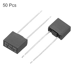 uxcell 50Pcs DIP Mounted Miniature Square Slow Blow