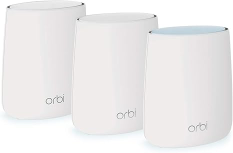 Netgear Orbi Tri Band Whole Home Mesh Wi Fi System With 2 2gbps Speed Rbk23 Router