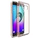 Ringke Fusion Compatible with Galaxy A7 2016 Case Crystal Clear PC Back TPU Bumper Drop Protection, Shock Absorption Technology (Attached Dust Cap) for Galaxy A7 2nd Gen. 2016 - Rose Gold