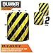 BUNKR Inflatable Battlezone Tournament Set (5 Piece), City Zone. (Compatible with Nerf, Laser X, X-Shot and Boomco), Black/Yellow/Grey/Brown/Beige