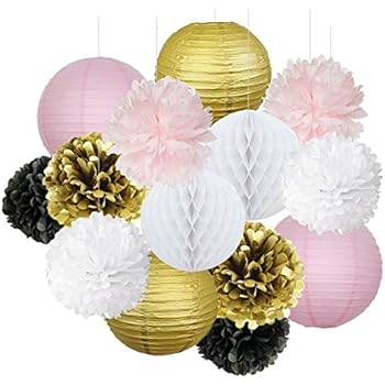 Amazon Com French Parisian Birthday Party Ideas Pink Gold White