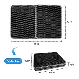 Tappetino Lettiera Gatto, Grande Tappeto per trapper per lettiera per gatti con impermeabile EVA doppio strato, Lavabile…