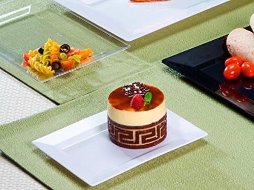EMI-RP6 Rectangle Dessert Plates 120/Case